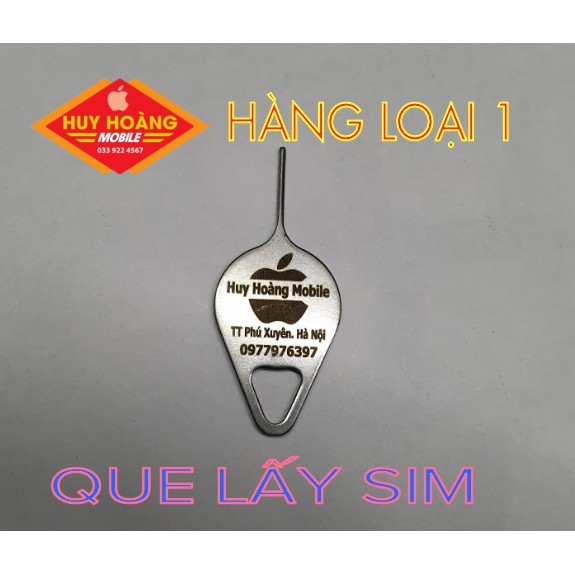 QUE CHỌC LẤY SIM INOX HÀNG LOẠI 1 DÀY ĐẸP