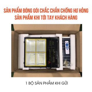 Đèn Năng Lượng Mặt Trời Pha 200W