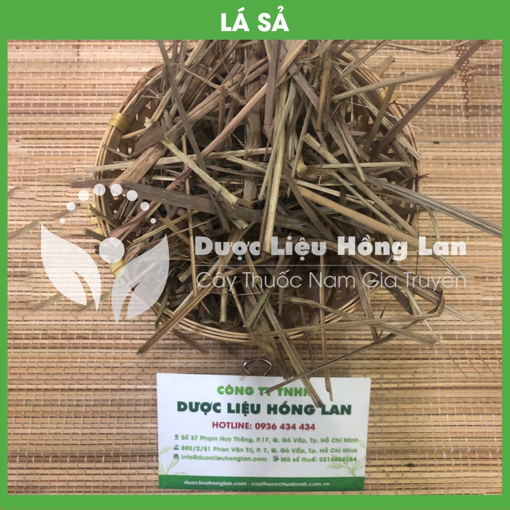 LÁ SẢ khô sạch đóng gói 1kg - congtyduoclieuhonglan