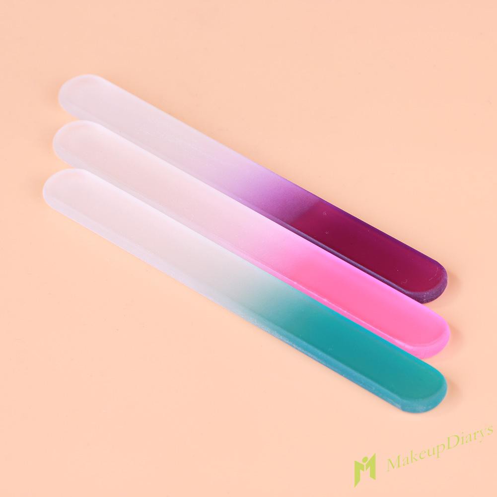 [Hàng mới về] Set 3 cây dũa móng thủy tinh pha lê siêu bền có thể sử dụng cho trẻ em