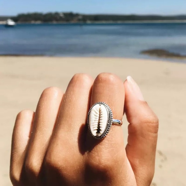 SHELL RING BOHO STYLE