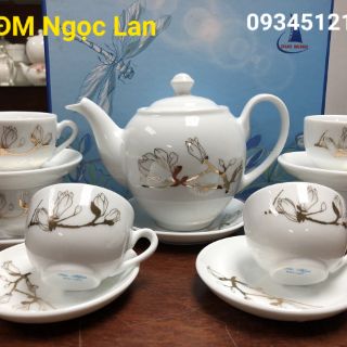 Bộ Ấm Chén Sứ, Bộ ấm trà sứ (Nhiều mẫu)