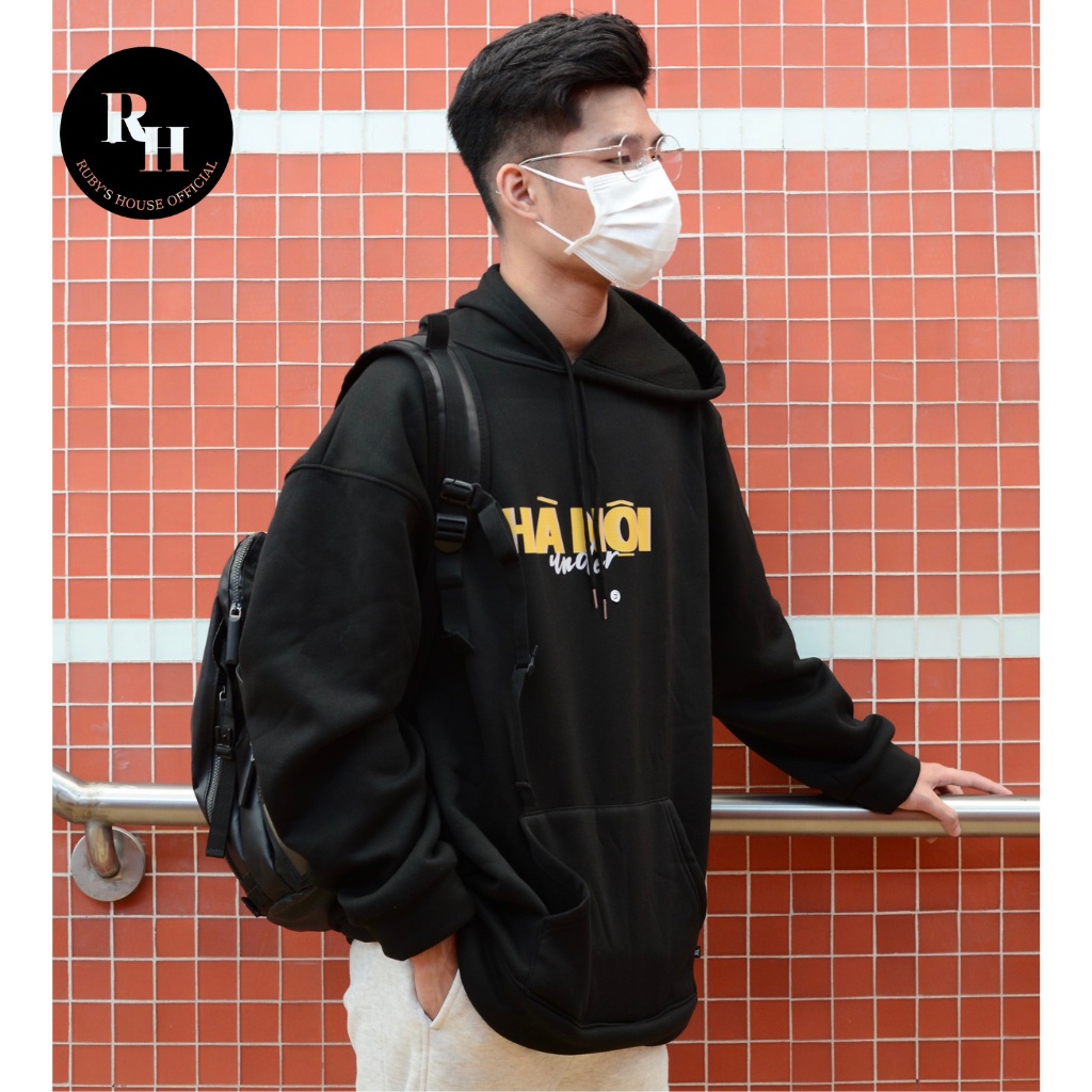 Áo nỉ Hoodie local brand, form rộng nam nữ Unisex dài tay chất liệu Nỉ Bông in Hình Log | BigBuy360 - bigbuy360.vn