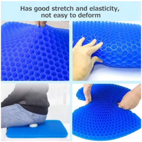 Đệm Silicon ngồi 3D thoáng khí - Nệm ngồi ghế văn phòng, ô tô siêu êm