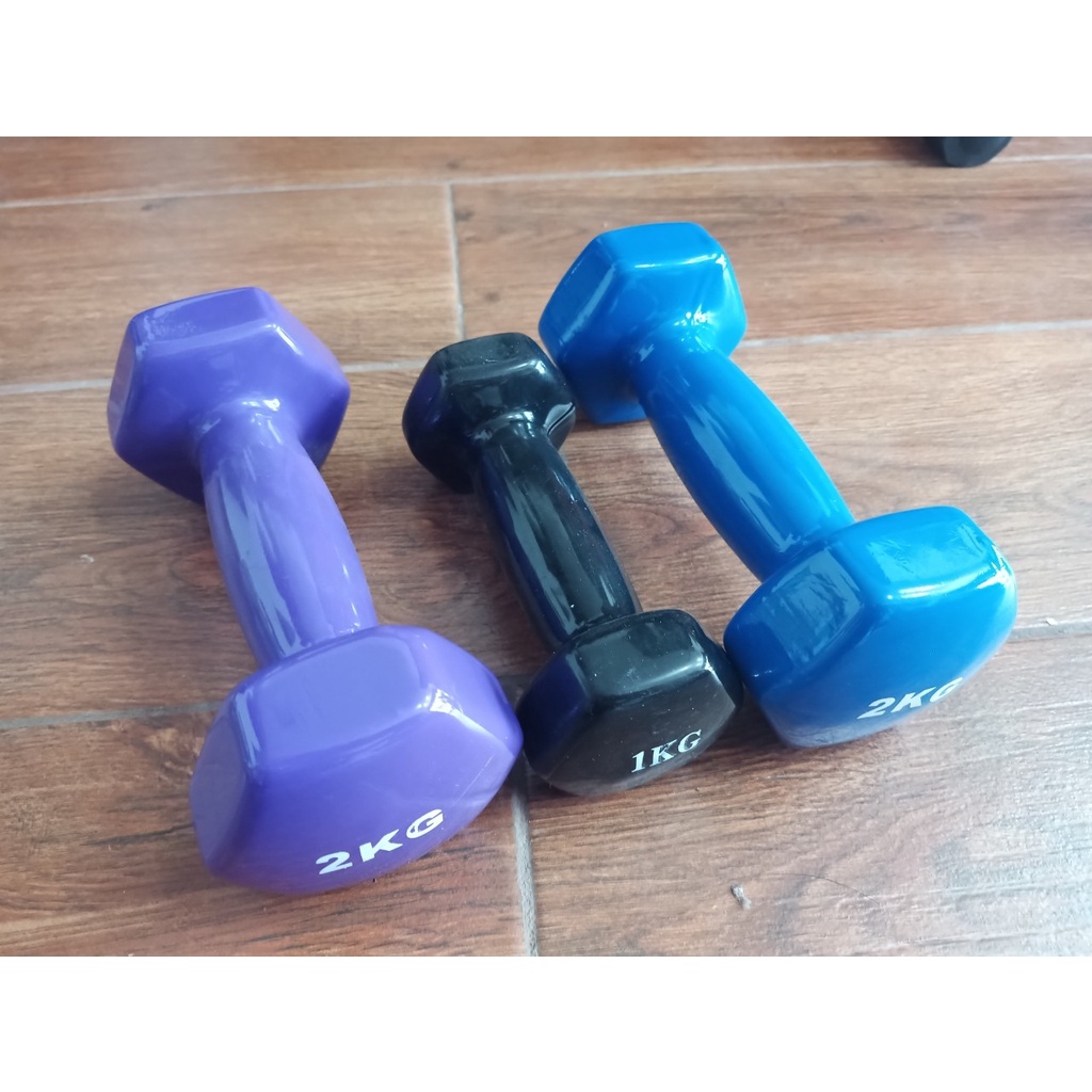 Tạ tay bọc cao su loại 1kg 1 quả