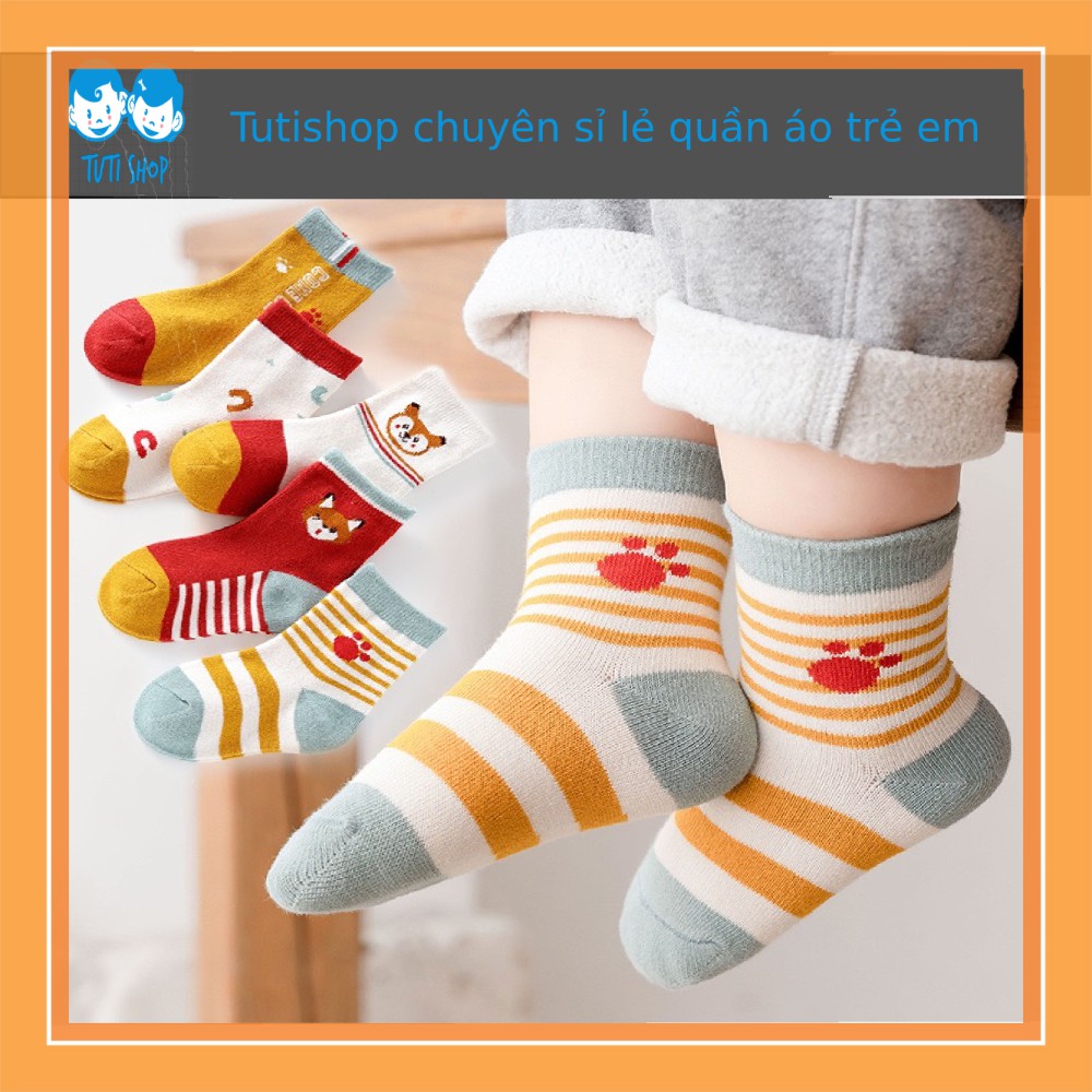 ☘️☘️1 ĐÔI TẤT MÙA ĐÔNG SIÊU ẤM CỔ CAO HOẶC TẤT CHỐNG TRƯỢT cho bé 1 ĐẾN 12 tuổi TUTISHOP