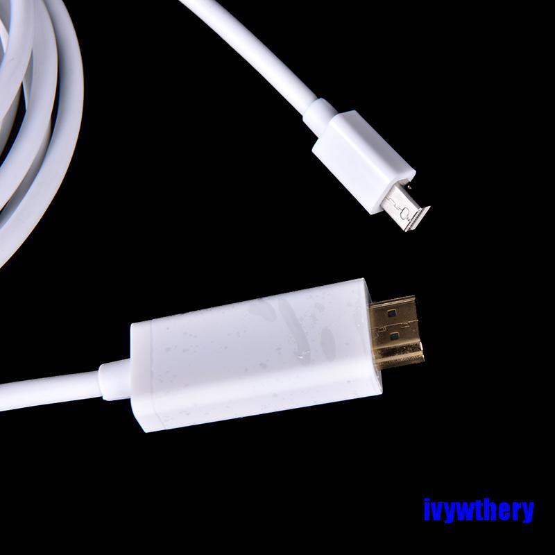 [COD]Useful Thunderbolt Mini DisplayPort DP to HDMI Adapter Cable for Mac Macbook