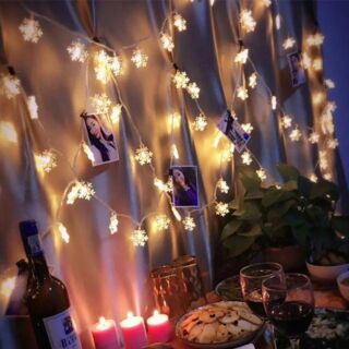 Đèn led trang trí BÔNG TUYẾT