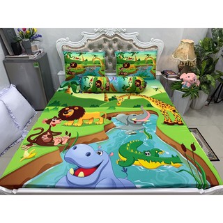 Drap thun lạnh 5D cao cấp mẫu bé
