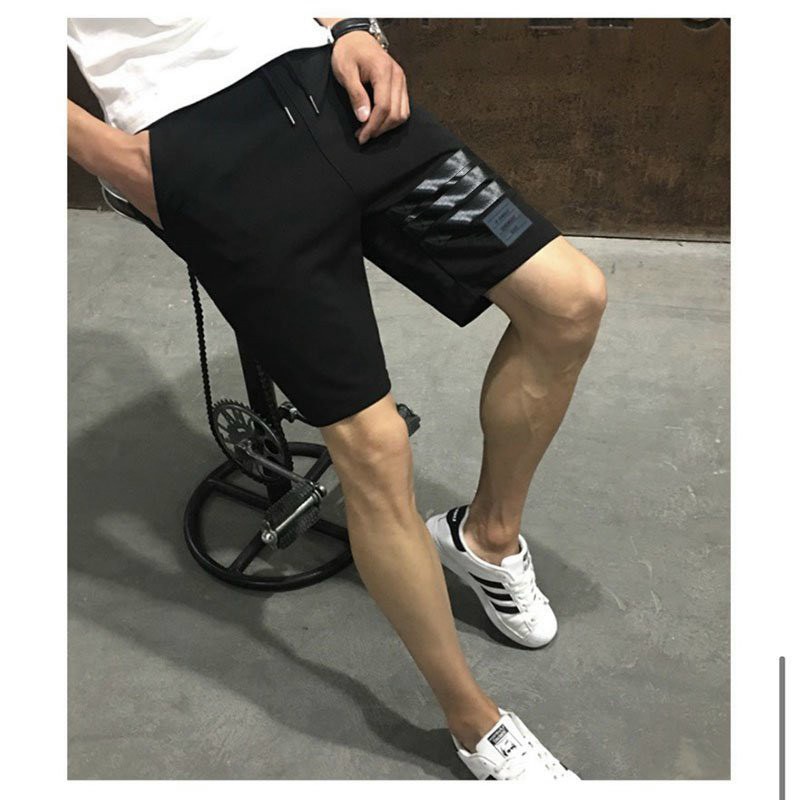 Quần short nam nữ chất vải thun poly co giãn dày dặn (SsocKT)