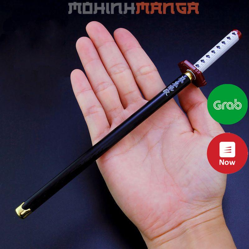 Bút viết hình kiếm Thủy Trụ Tomioka Giyuu Kimetsu no Yaiba Thanh Gươm Diệt Quỷ Cứu Nhân bằng hợp kim cao cấp