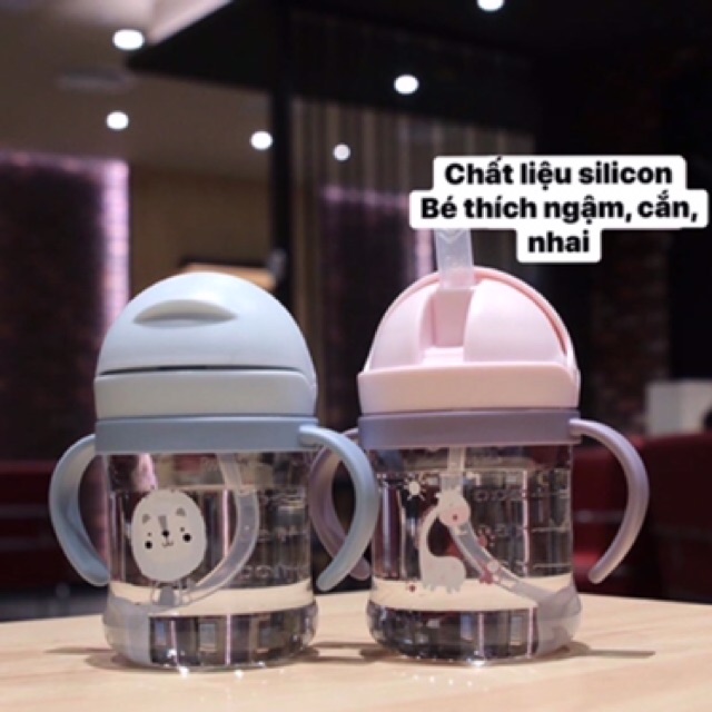 Bình tập uống nước chống sặc 250ml