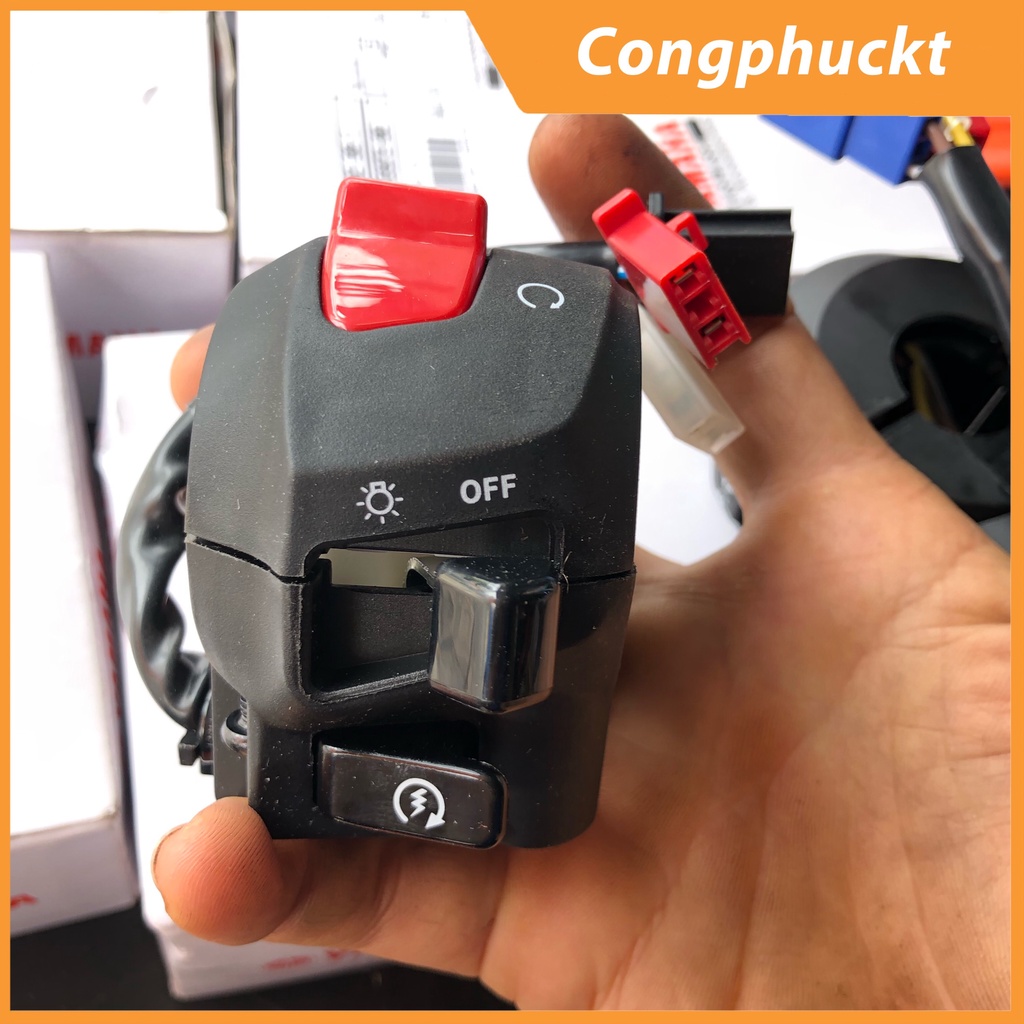 Cùm Công Tắc Rời Exciter 2019, Gắn Exciter2015-2018, Cùm Zin Hãng Exciter