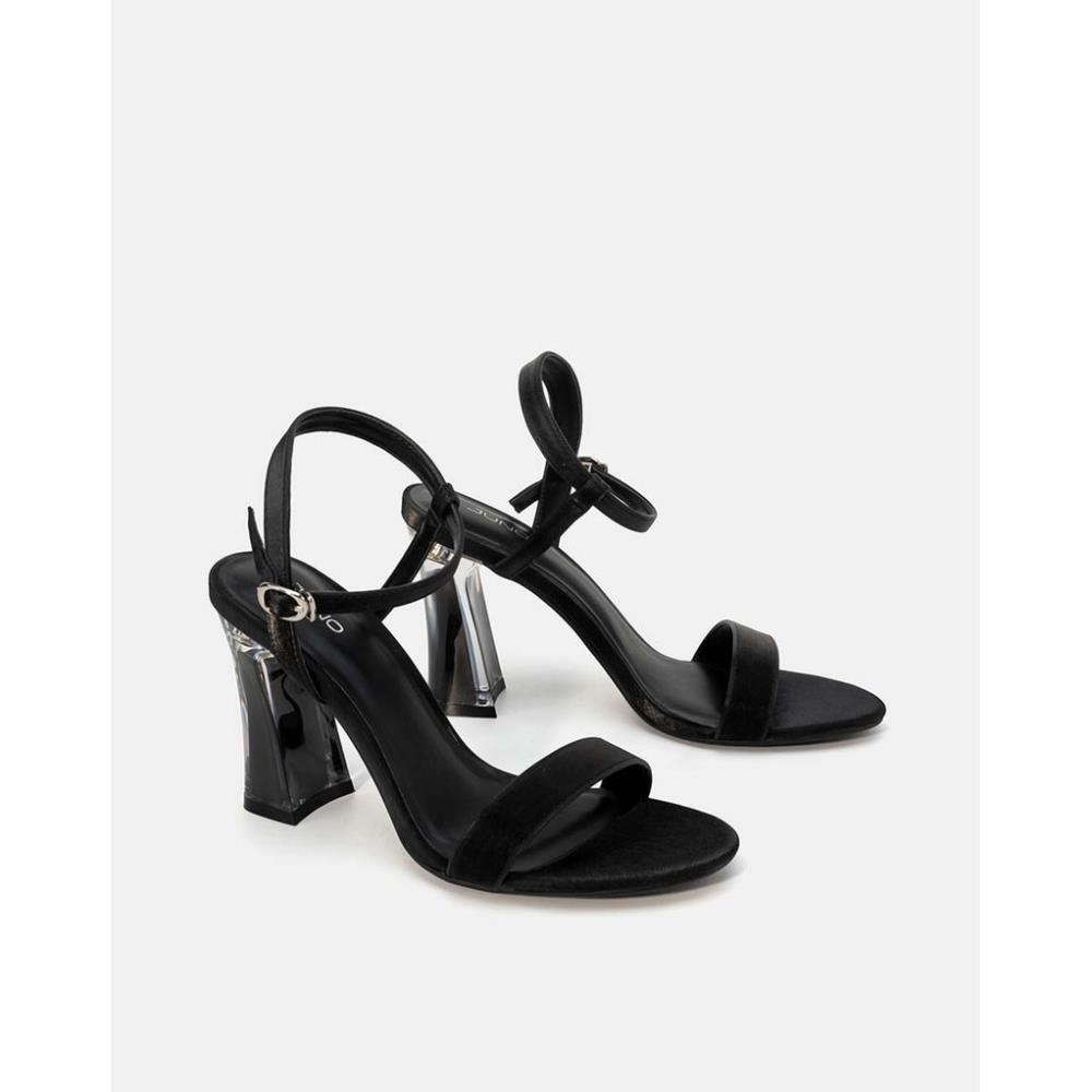 JUNO - Giày Sandal Gót Trong Sơn Ombre - SD09090 LaT