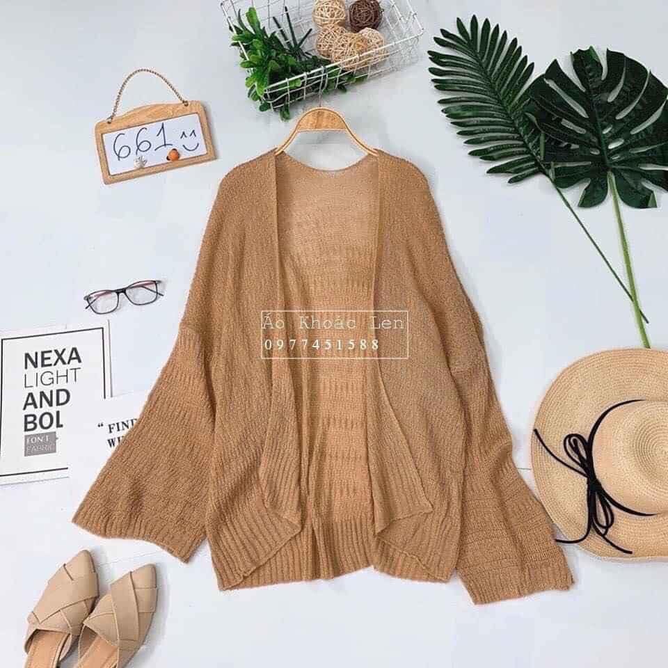 Áo khoác len cardigan mỏng siêu hot (sỉ lẻ)