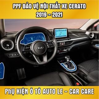 KIA CERATO (2019-2020): Phim PPF Dán Nội Thất Chống Xước Dăm Chống Bám Bẩn PPF Film AUTO LE