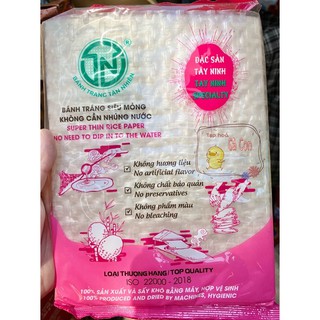 Bánh tráng Tân Nhiên Tây Ninh hồng 120g