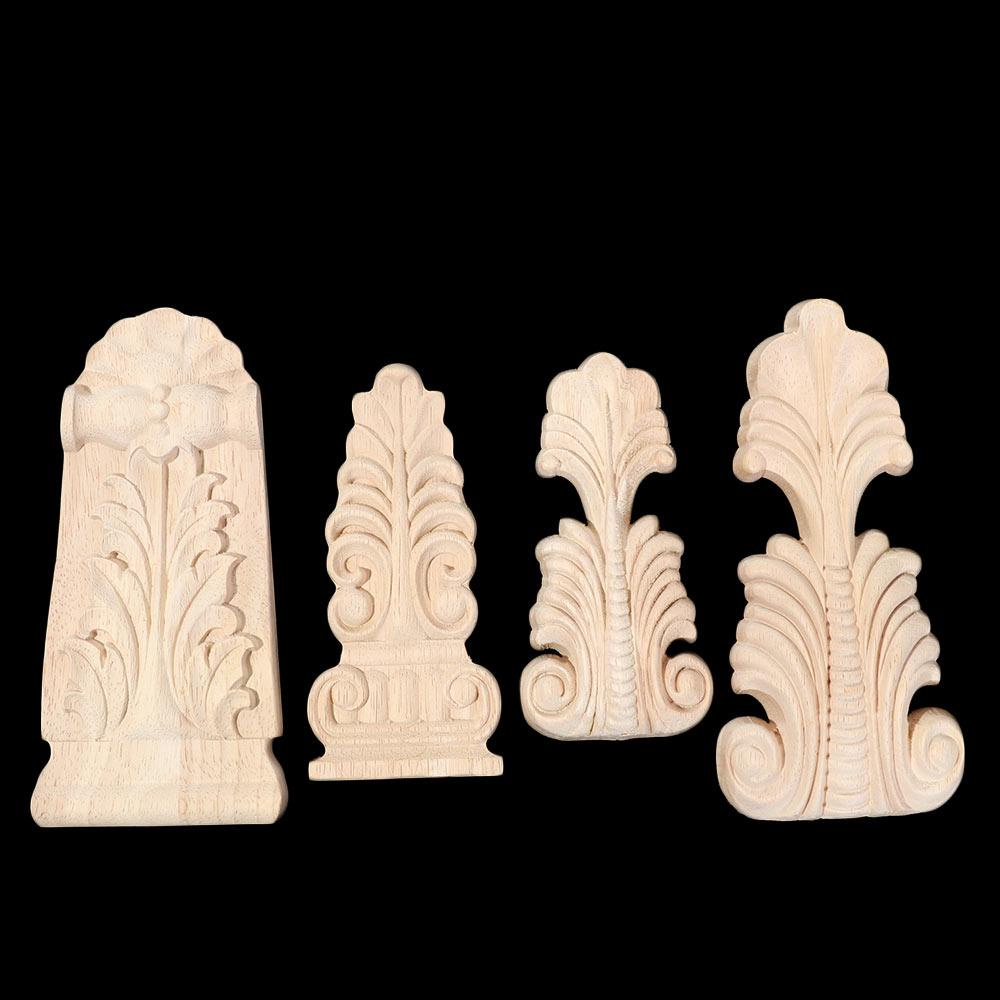 WONDER Chân Ghế Bằng Gỗ Chạm Khắc Phong Cách Châu Âu Cổ Điển Chất Lượng Cao