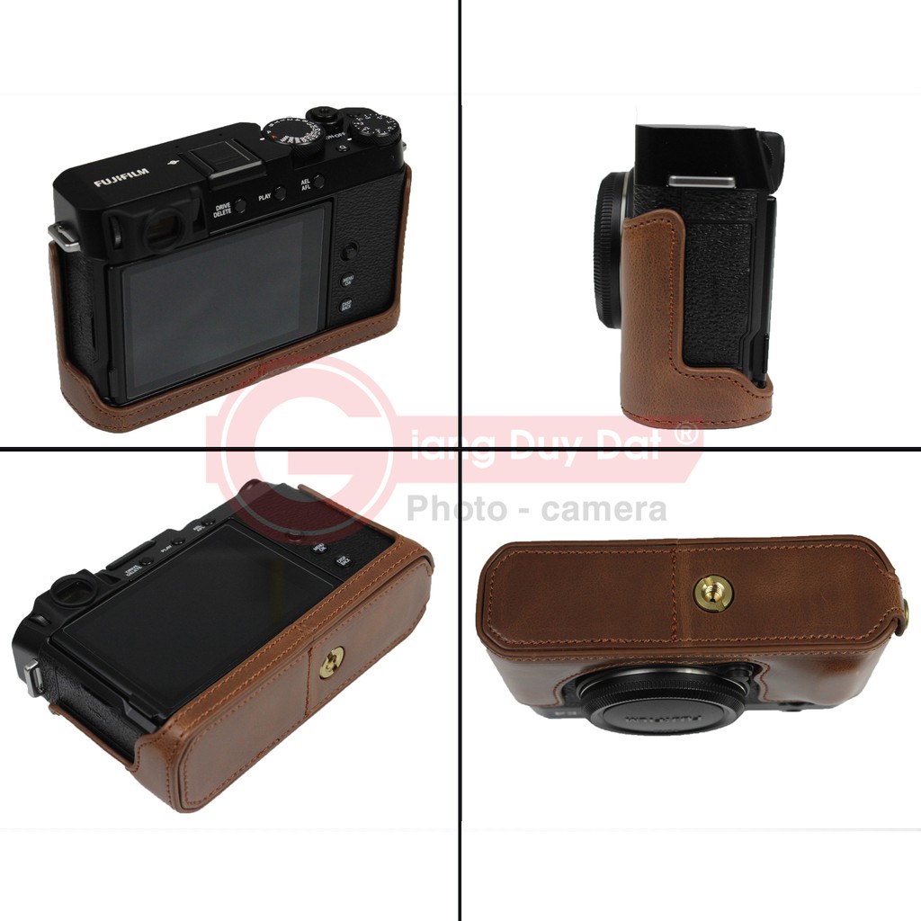 Bao Da Halfcase Dành Cho Máy Ảnh Fujifilm X-E4 l Halfcase Fujifilm X-E4 l Case Fujifilm X-E4 l Máy ảnh x-e4