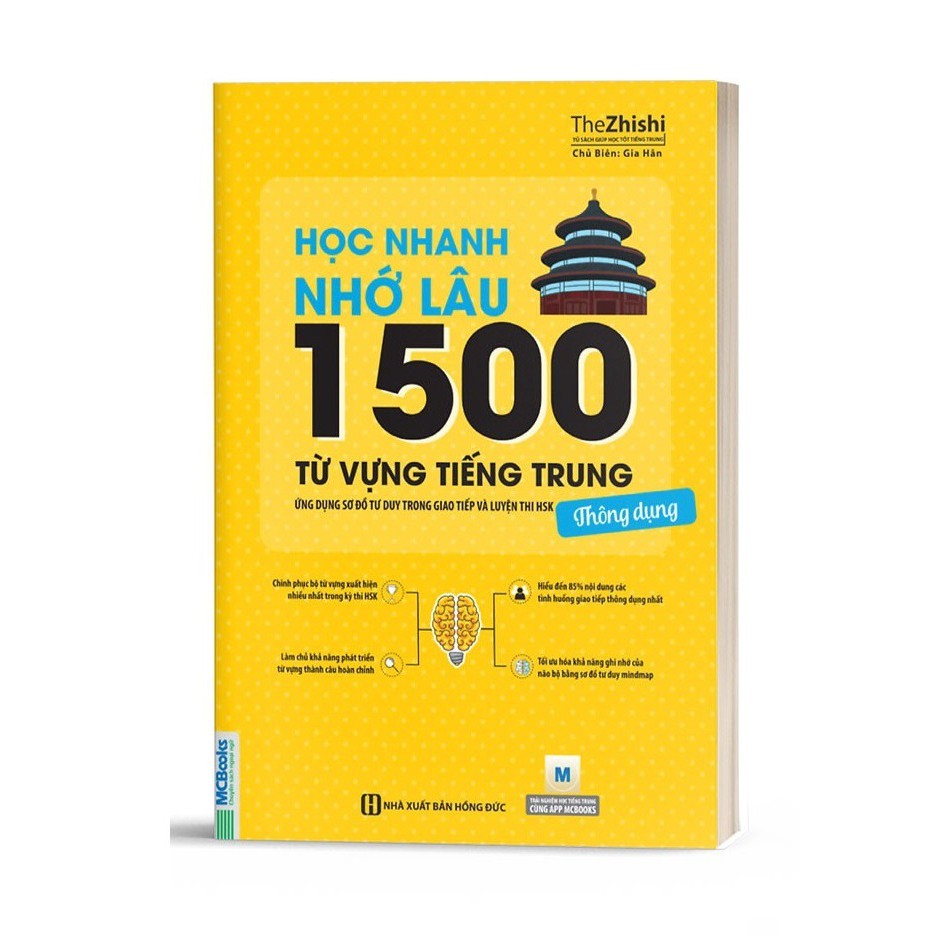 Sách - Combo: Đột phá thần tốc từ vựng giao tiếp HSK + Học nhanh nhớ lâu 1500 từ vựng tiếng Trung thông dụng + DVD