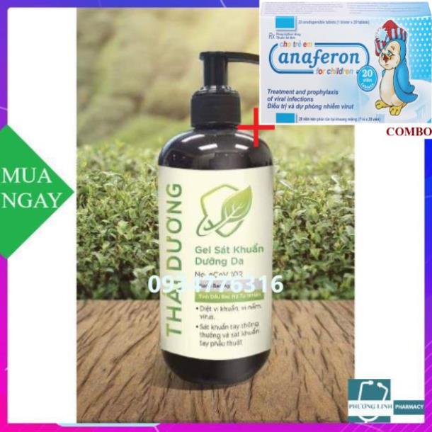 Combo Chim cánh cụt Nga+ Gel sát khuẩn Thái Dương NANO BẠC - Chai 480ml