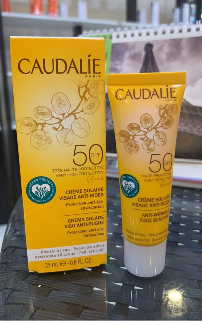 Kem chống nắng chống lão hóa  Caudalie creme solaire visage anti – rides 25ml | BigBuy360 - bigbuy360.vn