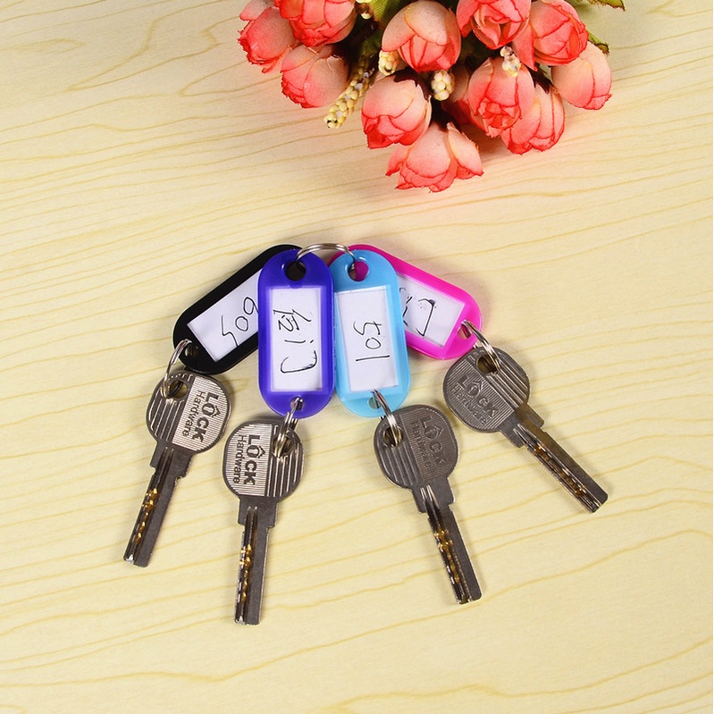 Móc khóa EDC SOSAMA ghi chú, ghi tên, đánh dấu chìa khóa, vali, balo nhiều màu tiện dụng HG-001115