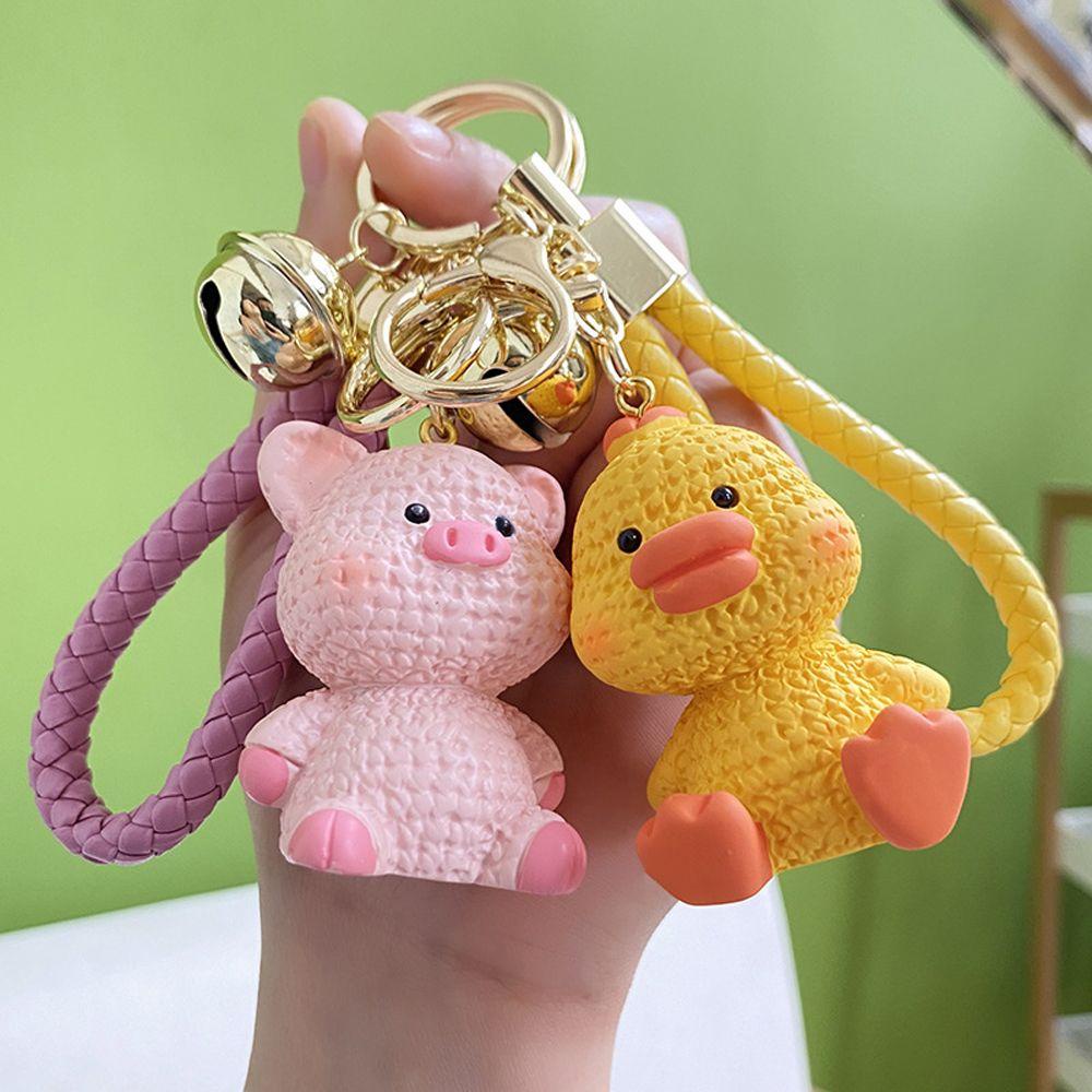 Móc Khóa Hình Búp Bê Nhồi Bông Đáng Yêu
