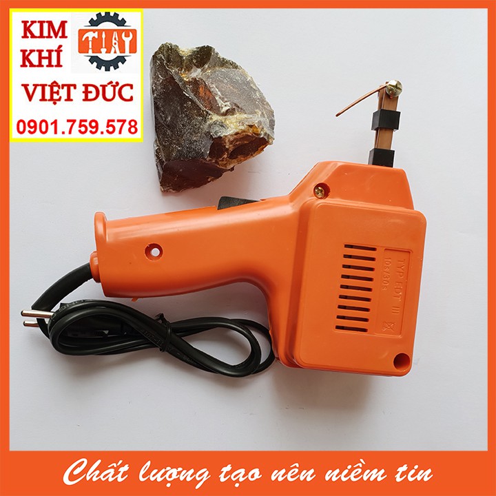 Mỏ hàn xung tặng 2 cuộn thiếc và Nhựa thông