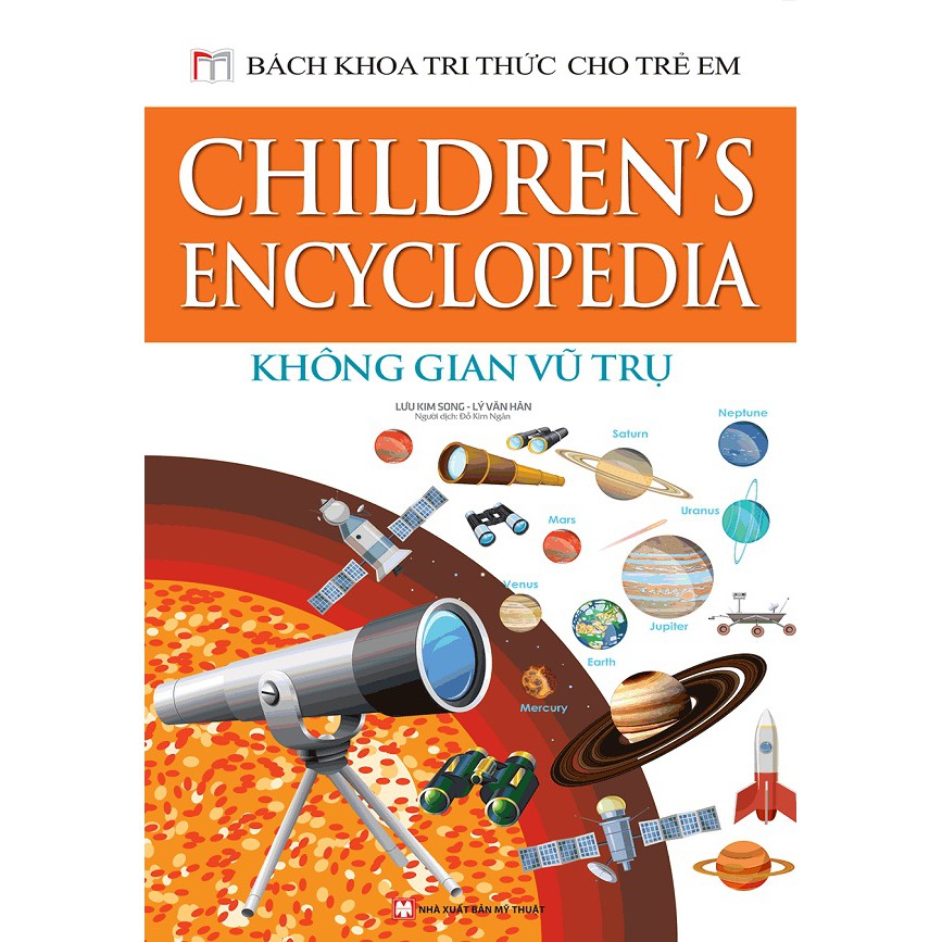 Sách - Bách Khoa Tri Thức Cho Trẻ Em - Không Gian Vũ Trụ (Bìa Cứng) - MT