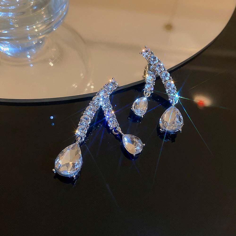 Vanes1 Bông Tai Lủng Lẳng Hình Học Thời Thượng Cho Nữ|Bông Tai Thời Trang Phong Cách Hàn Quốc