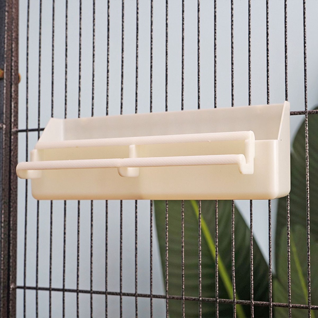 Khay đựng thức ăn cho chim cảnh/thỏ/chim cảnh bằng nhựa có móc treo tiện dụng TAYLOR1