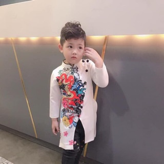 Áo dài bé trai