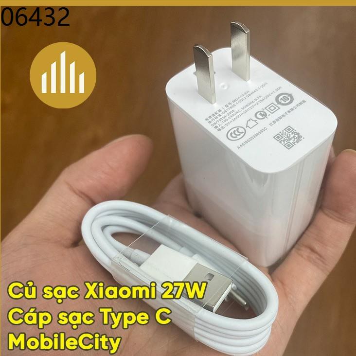 Cáp, củ sạc nhanh Xiaomi 18W, 27W, 30W, 33W, 45W - [Giá rẻ tại Hà Nội, Tp.HCM, Đà Nẵng - MobileCity]