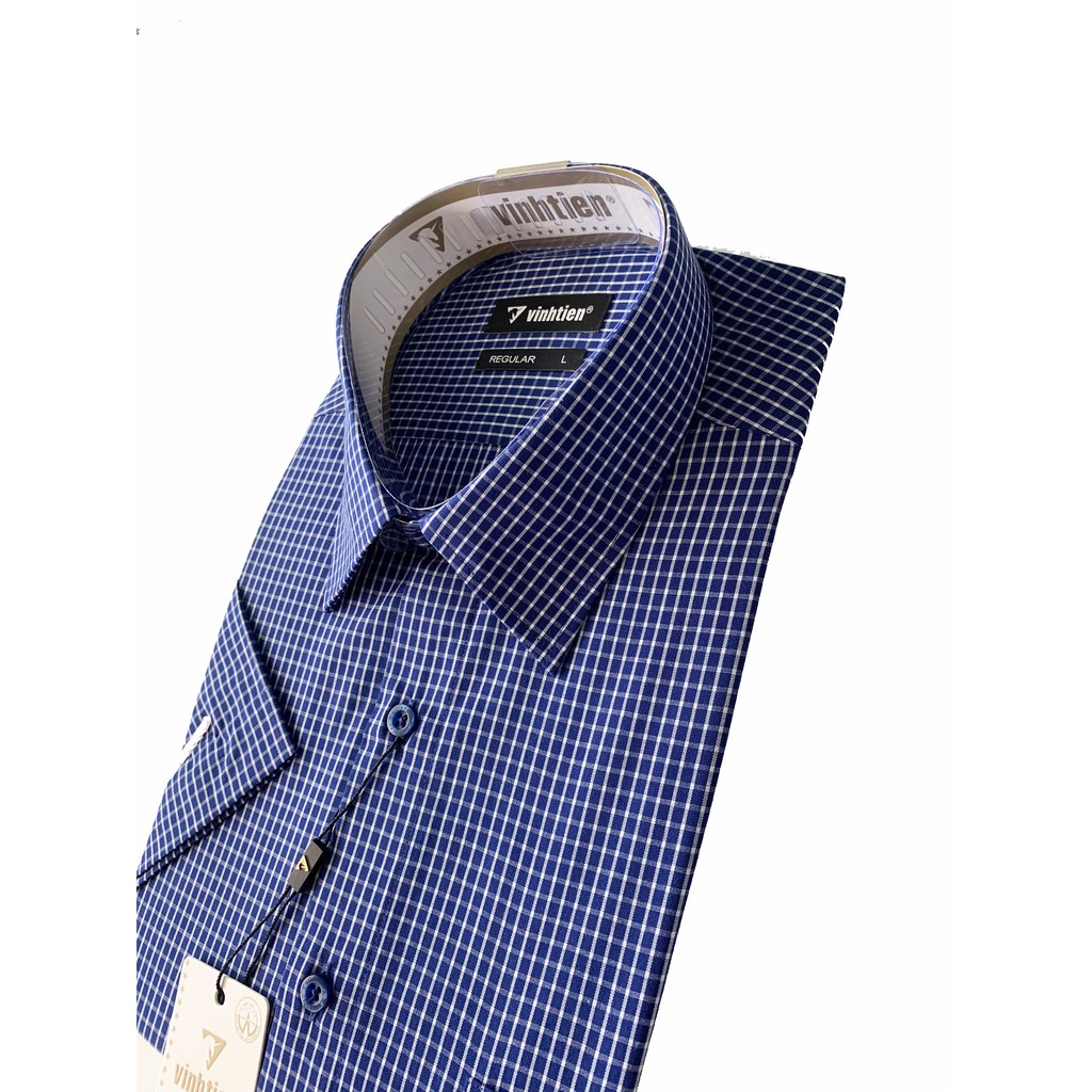 Áo Sơ Mi Cộc Tay Dáng Regular Vĩnh Tiến G336 | BigBuy360 - bigbuy360.vn