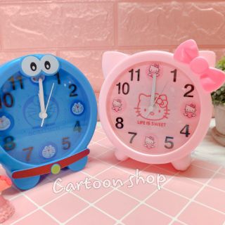 Đồng hồ để bàn dễ thương Panda/ Kunamon/ Doremon/ Hellokitty