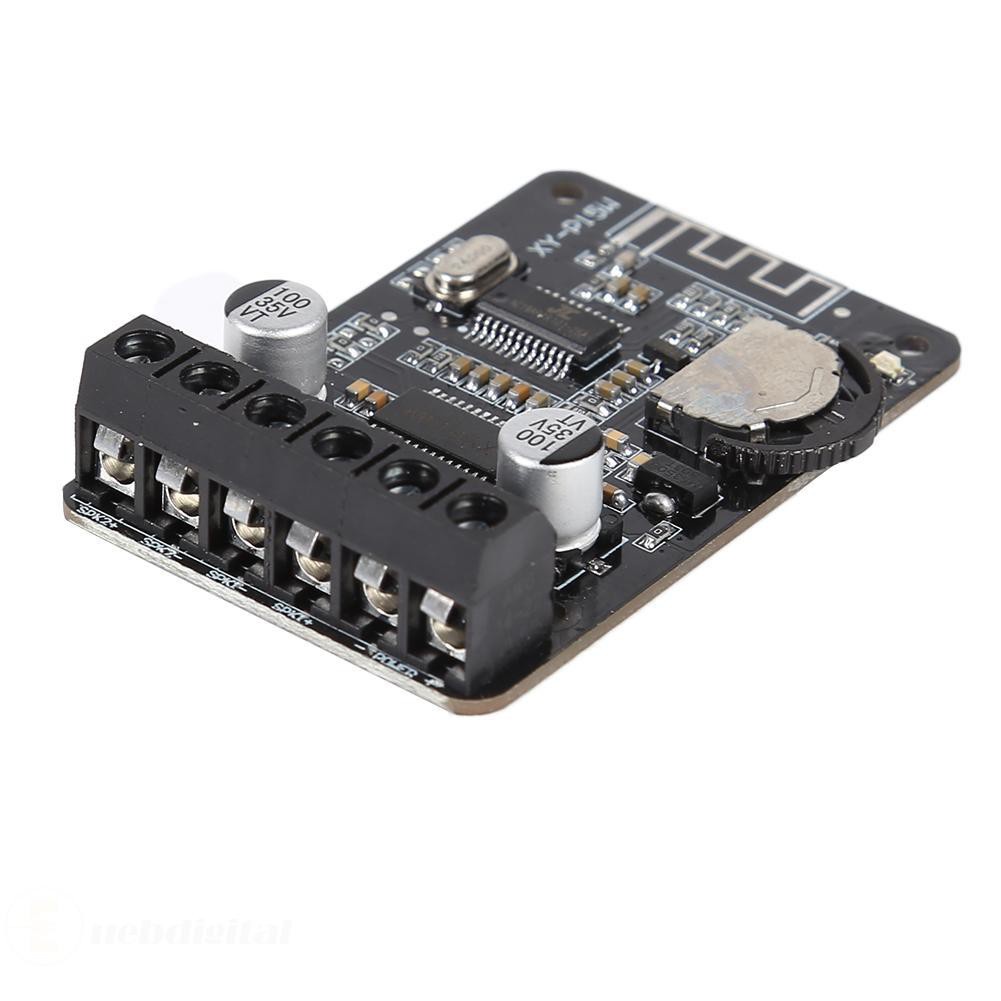 12V 24V 10W 15W 20W Stereo Bluetooth Module Power Amplifier Dual-Way Board