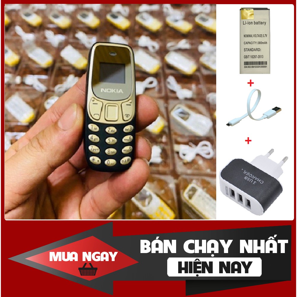 Điện Thoại Mini BM10 Giá Sỉ Kèm Cốc Sạc 3