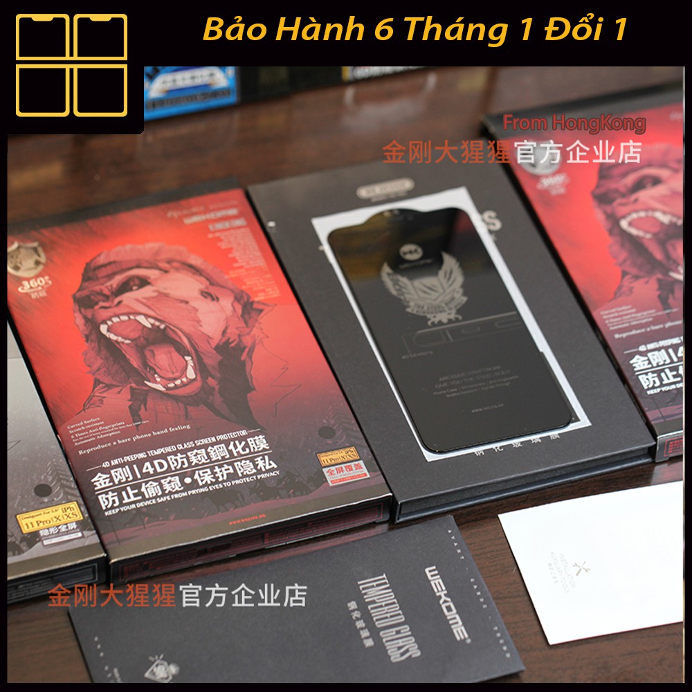 Cường Lực iPhone King Kong Chống Nhìn Trộm Full Màn Đỉnh Nhất Trong Các Loại Cường Lực Năm 2021