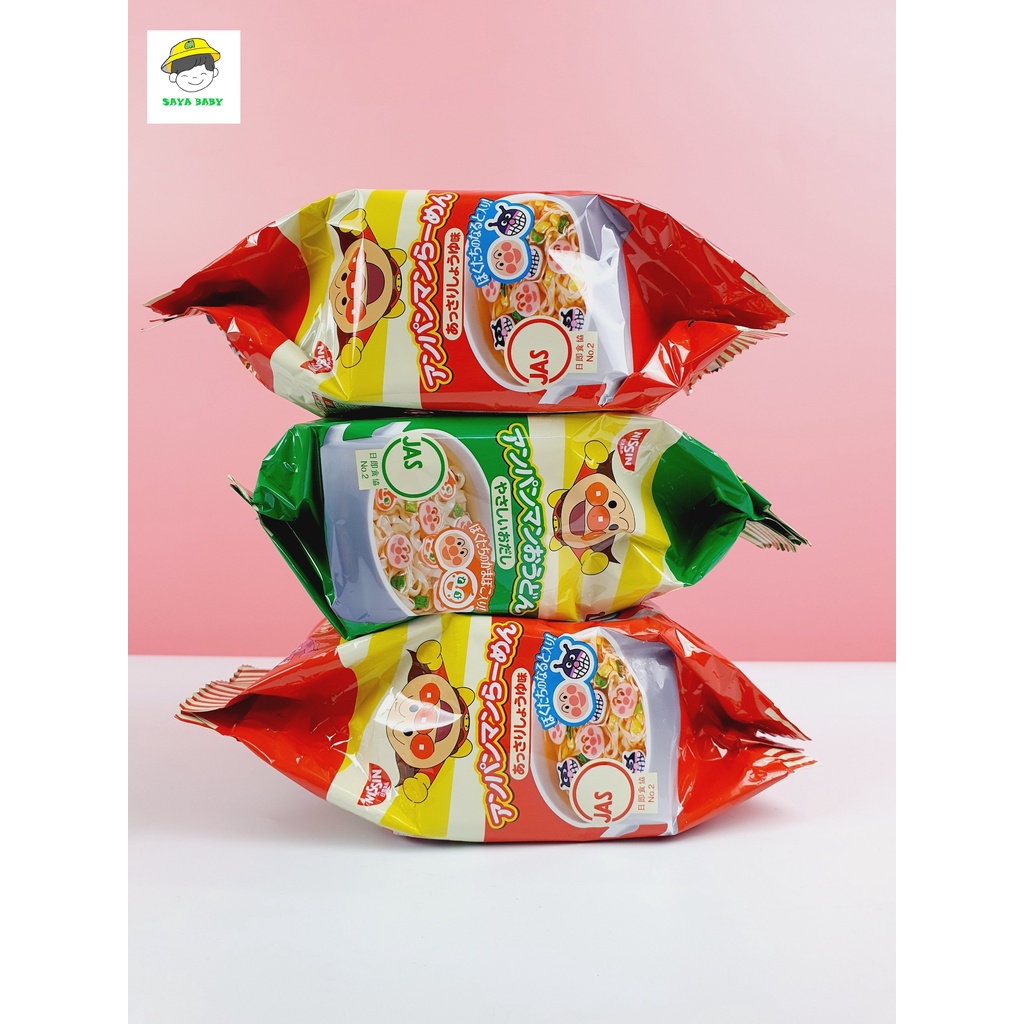 Mì Chú Hề Apaman Nissin, mì ăn dặm cho bé 90g Nhật Bản