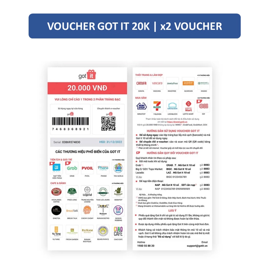 [HB GIFT] Voucher Got It 40K