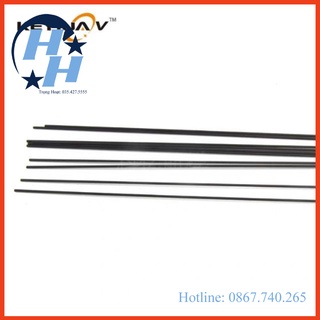 Cacbon fiber 3mm dài 64cm đặc