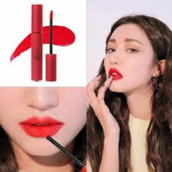 Son kem lì 3CE Velvet Lip Tint #Daffodil (Đỏ Thuần)