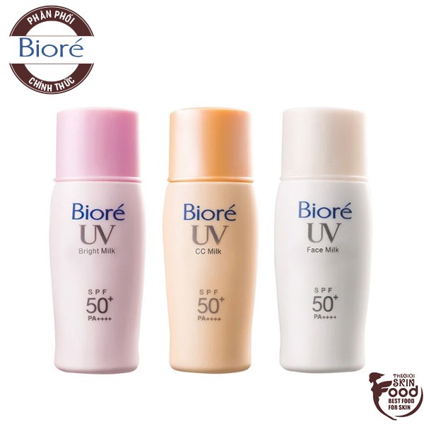 Kem Chống Nắng Dạng Sữa Bioré UV SPF 50+/PA+++ 30ml