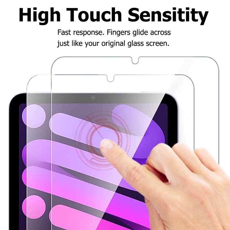 Miếng dán kính cường lực cho iPad Mini 6 2021 chống trầy xước màn hình trong suốt