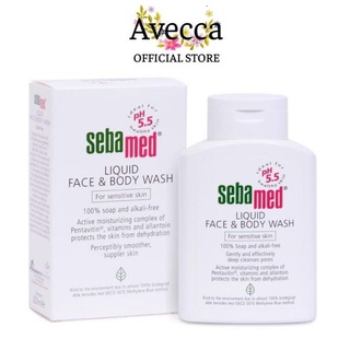 Sữa Rửa Mặt Và Tắm Toàn Thân Dịu Nhẹ, Dưỡng Ẩm Cho Da Nhạy Cảm Sebamed pH5.5 Face & Body Wash