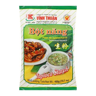 Bột năng Vĩnh Thuận gói 400g đạt tiêu chuẩn xuất khẩu Châu Âu