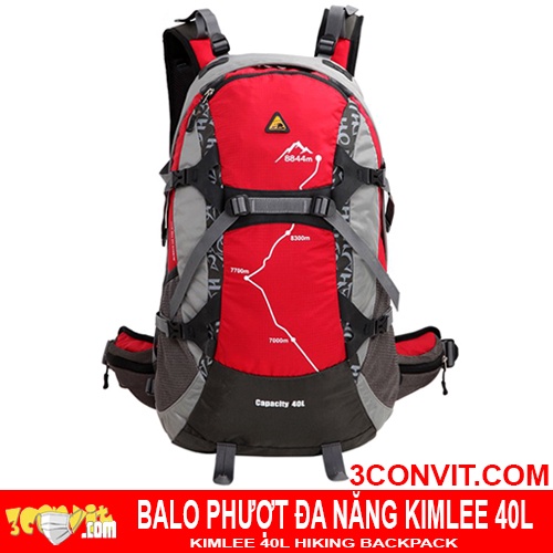 Balo du lịch phượt đa năng Kimlee 40L
