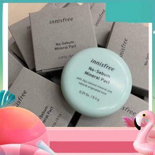 NXG Phấn phủ nén kiềm dầu Innisfree No sebum Mineral Pact 8.5g