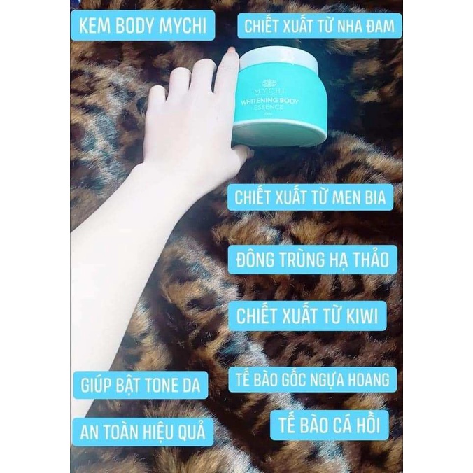 Kem body mychi Dưỡng trắng da toàn thân thảo mộc 37 chính hãng 200g